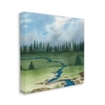 thumbnail image 3 of Stupell Rural Stream Flowing Countryside Landscape Painting Gallery Wrapped Canvas Print Wall Art, 3 of 7