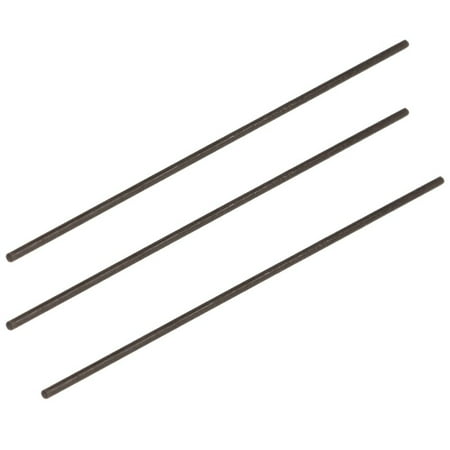 CAIJIEXI 3Pcs Fishing Rod Repair Kit Carbon Fiber Sticks Pole Building Kit 1mm~9.5mmx10cm for Broken Fishing Rod Spinnin1g Casting Rod 1.5mm