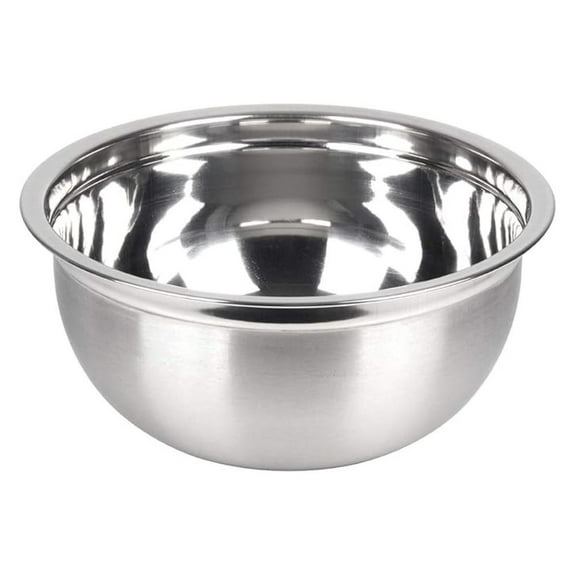 Mixing Bowl Stainless Steel Durable German Bowl, Multi-Purpose, Dishwasher Safe for Home & Kitchen (16-Quart)