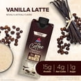 thumbnail image 2 of Protein Shake Atkins, café helado con leche y vainilla, 330 ml, paquete de 12, 2 of 8