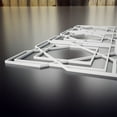 thumbnail image 5 of Ekena Millwork 15 3/8"W x 15 3/8"H x 3/8"T Medium Lakewood Decorative Fretwork Wall Panels in Architectural Grade PVC, 5 of 9