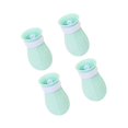 thumbnail image 1 of kurtrusly 4Pcs Cat Claw Protector Cover Anti-shedding Adjustable Anti-scratch Green 140X80mm 1Set, 1 of 6