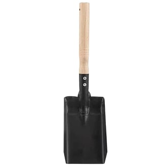 RAZORBACK 79804GR Street/Coal Shovel, 14ga, DHndl, 40in.LHndl