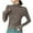 Coffee, variant on Tops for Women Women's Clothing Ndbuld Women's New Long Sleeve Round Neck Pullover Solid Color Casual Blouse Up to 35% off,Gray,2XL