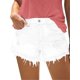 thumbnail image 1 of Pantalones cortos de mezclilla Onlypuff White para mujer Push Up Frayed S, 1 of 4