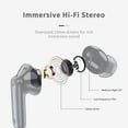 thumbnail image 6 of Wireless Earbuds, Bluetooth 5.4 Headphones in Ear with 4 ENC Noise Cancelling Mic, Wireless Earphones HiFi Stereo Deep Bass 40H Playtime, In-Ear Bluetooth Earbuds LED Display IP7 Waterproof, USB-C, 6 of 8