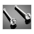 thumbnail image 2 of Censtreet 60PCS Crystal Rhinestone Nose Ring Bone Stud Surgical Steel Body Piercing Jewelry, 2 of 2