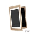 thumbnail image 4 of Marco de exhibición de almacenamiento Marco de fotos Marco de obras de arte intercambiable Color madera M, 4 of 9