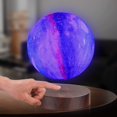 thumbnail image 3 of Lámpara Levitating Galaxy Moon UVEHAS con impresión 3D en 16 colores, 3 of 7