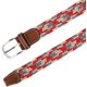 thumbnail image 4 of ShiYe toys store Cinturones elásticos de lona trenzada de color rojo, gris y caqui para hombres, mujeres y jóvenes, 4 of 5