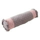thumbnail image 2 of Almohada redonda de cáscara de trigo sarraceno, almohada para el cuello, almohada de soporte cervical con Rosa gris, 2 of 9