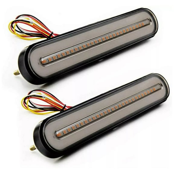 Led Car Strobe Brake Flowing Turn Signal Rear Tail Light Truck Trailer Lamp