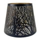 thumbnail image 2 of Pantalla metálica para lámpara, pantalla para lámpara colgante, hierro de moda, lámpara de mesa tipo araña, Negro grande, 2 of 9