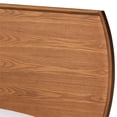 thumbnail image 4 of Baxton Studio Aimi Walnut Brown Finished Wood Twin Size Platform Bed, 4 of 9
