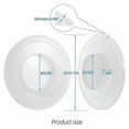 thumbnail image 2 of (2pack)- Mixers Bowl Covers For 6 Quart Bowl Fermentation Lid -lift Models Kv25g And Kp26m1x, 2 of 5
