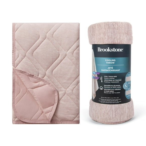 Manta Cooling Comfort Brookstone de gran tamaño, 150 x 180 cm
