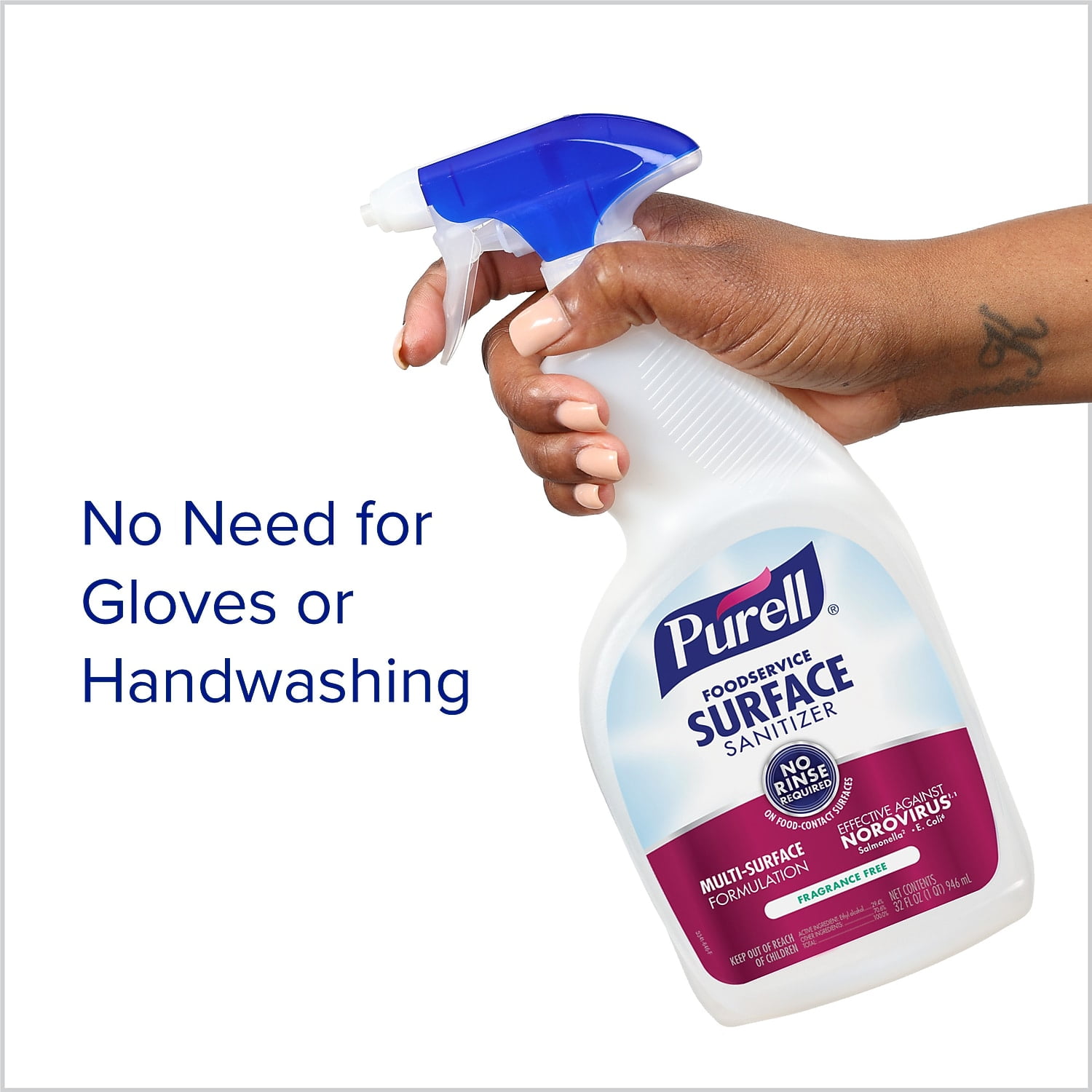 Purell 除菌スプレー GJ-A0045 45mL 24本セット GOJO PURELL Foodservice Surface Sanitizer, Fragrance Free, 1