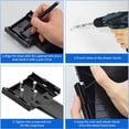 thumbnail image 3 of Black Wheel Chocks, Tire Chocks Reliable Performance Versatile  for Boat Trailers RV Truck, 3 of 7