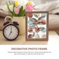 thumbnail image 3 of WASHWEPE 1Pack Wood Photo Frame Brown Rustic Design Photo Display for Family and Friends, 3 of 7