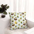 thumbnail image 6 of Fuzoiu Funny Avocado In Mexican Clothes Print Square Pillow Cover,Hidden Zipper Design,Luxury Square Pillow Case, Throw Pillow,Couch Cushion-22"x22", 6 of 7
