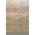 thumbnail image 2 of Addison Rugs Mayfield Premium Machine Washable Transitional Stripes Tan Rectangle Rug, 10' X 14' Machine Washable Transitional Stripes Tan Oversized Sherpa Throw Blanket, 2 of 7