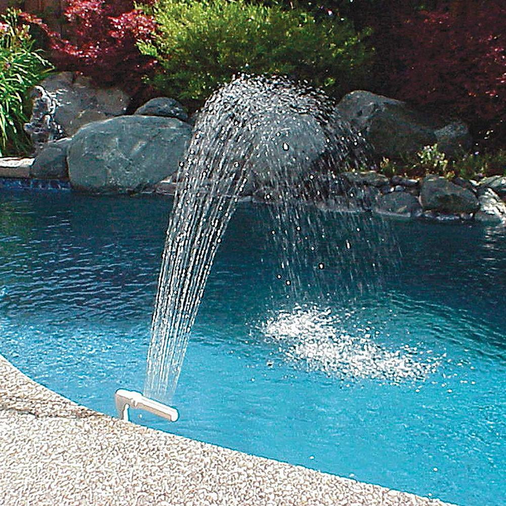 Swimming Pool Waterfall Fountain Ground Above Cascade Water Waterfall Pool Tool 