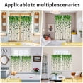 thumbnail image 5 of St. Patrick's Day Kitchen Curtains Window Panels, Spring Lucky Shamrocks Leaves Retro Country Insulated Window Treatment Curtain, Grommet Curtains for Bedroom/Living Room/Bathroom, 2 Piece 52"Wx84"L, 5 of 8