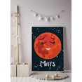 thumbnail image 2 of Awkward Styles Planets Canvas Wall Art Mars Home Decor Prints, 2 of 4