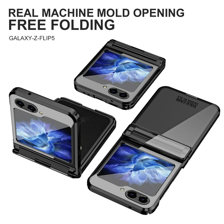 Clear folding Galaxy Z Flip5 Case