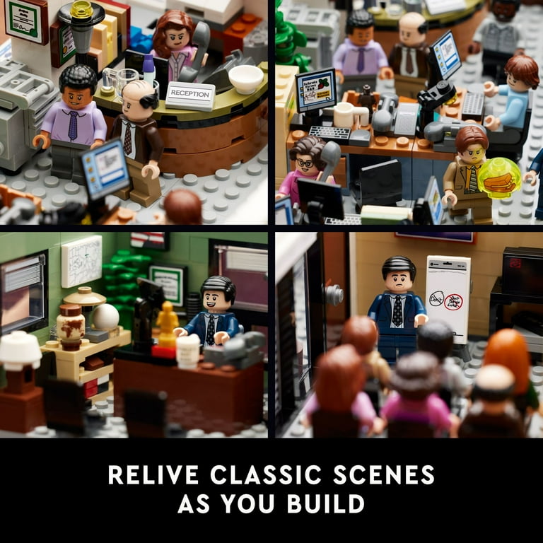 LEGO Ideas The Office US TV Show Series Dunder Mifflin Scranton Model Building Set 21336