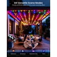 thumbnail image 4 of SUNLINKCO 98.4Ft Smart Christmas Tree Fairy Lights 200 LED, RGBIC Color Changing Holiday String Lights, APP Remote Control 84 Scenes, Music Mode, Work with Alexa & Google Home, Indoor Halloween Decor, 4 of 8