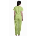 thumbnail image 4 of Moomaya Womens Printed Tee and Pajama Set PJs,Short Sleeve Sleepwear Nightwear Loungewear S-XXL, 4 of 7