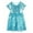 Light Blue, variant on Bmisegm Girls Dresses Holiday Short Sleeve Round Neck Dress A Line Casual Party Outfit Dress for Girls 8Y