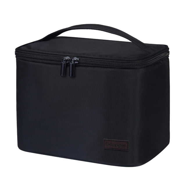 Bolsa Térmica para Almuerzo Gloppie, Lonchera Nevera Negra