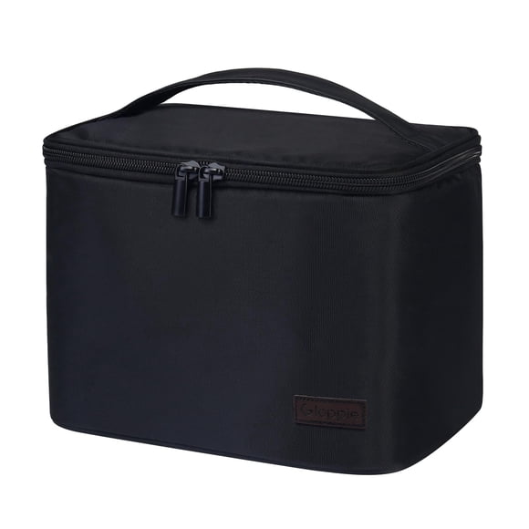 Bolsa Térmica para Almuerzo Gloppie, Lonchera Nevera Negra