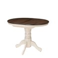 thumbnail image 1 of CorLiving Dillon Extending Oval Wood Pedestal Base Indoor Dining Table with Veneer Top, 1 of 9