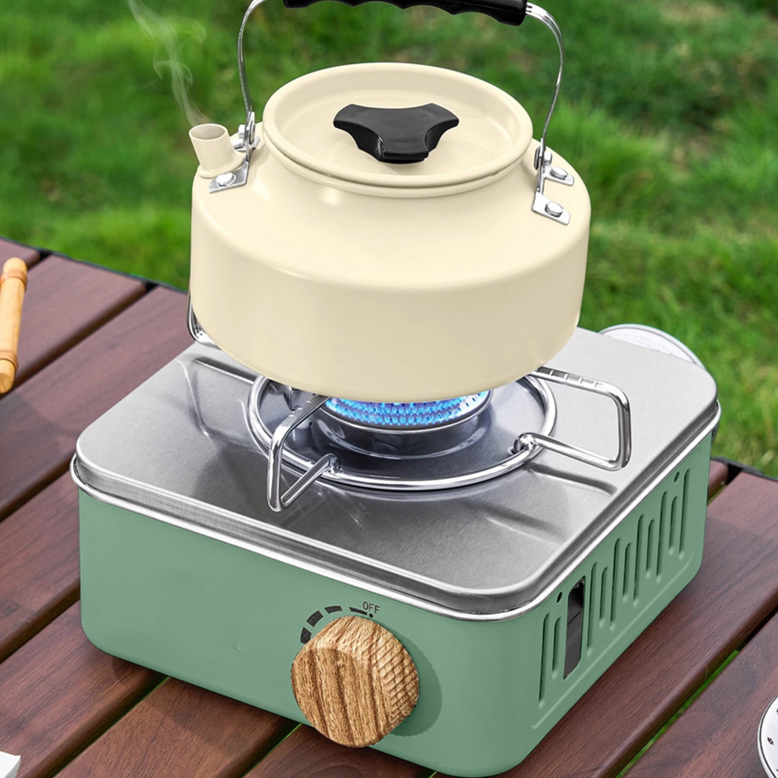 Kokovifyves Sports and Outdoors Clearance Outdoors Mini Card Stove Portable Outdoor Camping and Picnic Equipment Picnic Cookware Stoves Small Rectangle Stoves Card Stoves