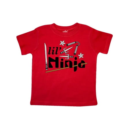 

Inktastic Lil Ninja Gift Toddler Boy or Toddler Girl T-Shirt