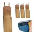 thumbnail image 3 of Buckleless Belt Hook, 2Pcs Metal Hook Elastic Belt, No Buckle Belts for Men Metal Hook Elastic Belt, Unisex Buckle-Less Invisible Waist Belts for Work & Edc，2PCS, 3 of 5