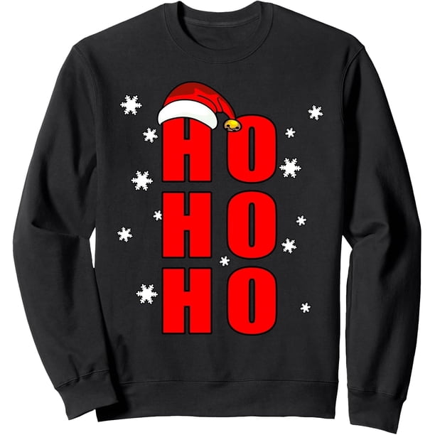 Ho Ho Ho - Sudadera divertida de Navidad