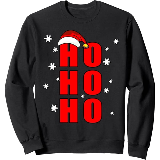 Ho Ho Ho - Sudadera divertida de Navidad