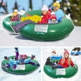 thumbnail image 2 of Heavy Type Winter Sleds With Rapid Inflation Pumps Portable Foldable Design For Snow Beach Grass Adventures, 2 of 14