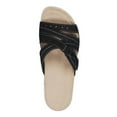 thumbnail image 5 of gakvbuo Summer Slippers For Women Indoor And Outdoor Wide Walking Outdoor SlippersWomen Shoes Solid Color Hollowed Flat Low-heeled Sandals Fashion Casual Slippers, 5 of 5