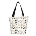 thumbnail image 1 of Disketp I Love Dogs for Women’s Casual Shoulder Tote Bag Cross-body Handbags for Shopping, Travel and Daily Use, 1 of 6