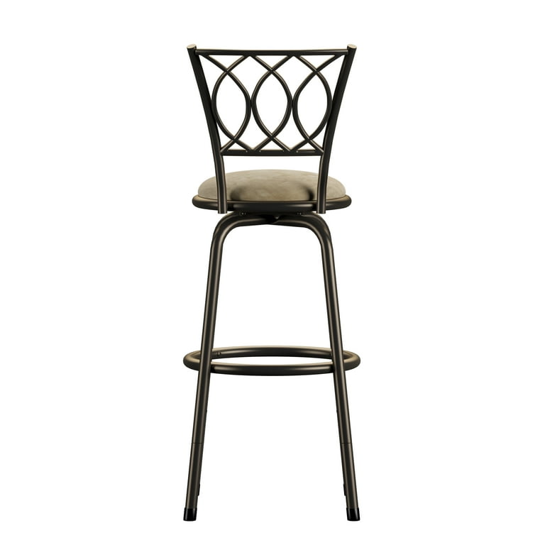 Weston Home Aidan Scroll Back Adjustable Height Stool Set of 3 Walmart