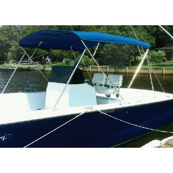 Carver Covers  602A05; 3 Bow Bimini Top 67-72In Cap Navy Canvas