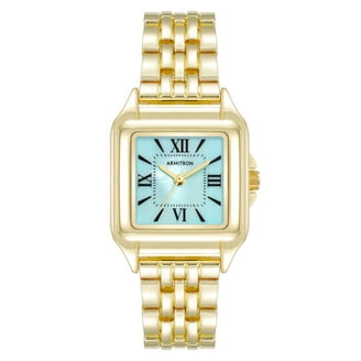 JESS  Jessica Simpson Rose Gold Tone 36mm Crystal Encrusted Adjustable