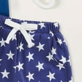 thumbnail image 6 of Sopiago Toddler Baby Boy 4th of July Outfits Sleeveless Truck Tank Top Shirt Stars Print Shorts Fourth of July Toddler Boy Clothes Set Blue,3-4 Years, 6 of 6