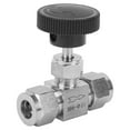 304 Stainless Steel Valve 2?Way High Pressure Needle Flow Control for