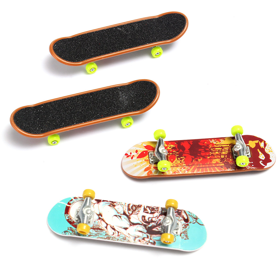 9 Finger Skateboard Fingerboard Skate Board Kids Deck Mini Party Toy Set